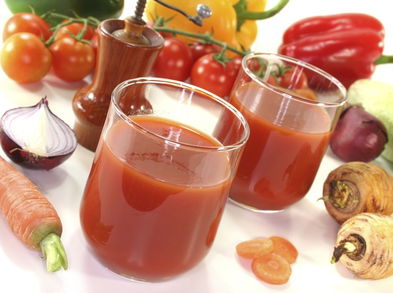 Comenzamos a tomar jugos de vegetales