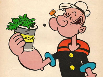 ¿Tenía Popeye razón con las espinacas?