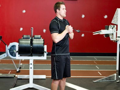 El press Pallof para desarrollar tus abdominales