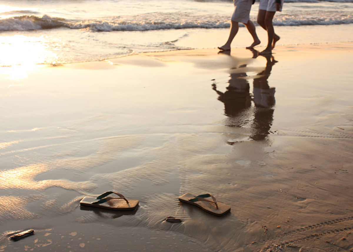 Beneficios caminar playa