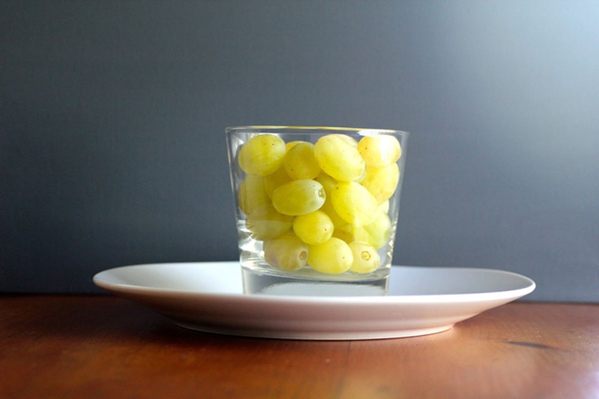 Porción de uvas