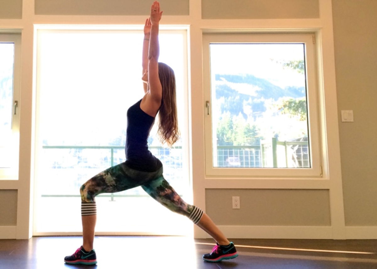 Chica haciendo estocadas