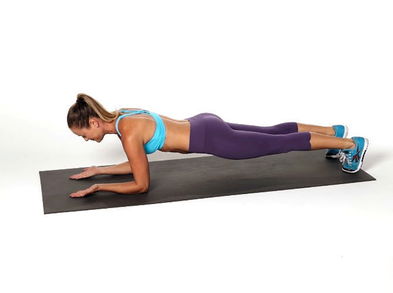 Variante de la plancha para trabajar de manera más efectiva el abdomen