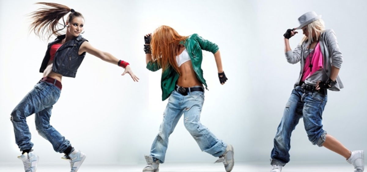 Chicas en baile funky