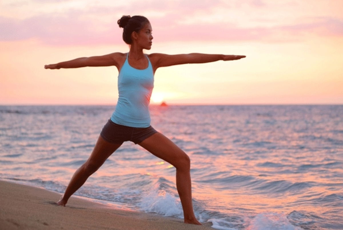 Postura del guerrero 2