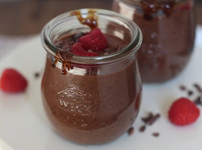 Pudin de chía y chocolate, receta paso a paso