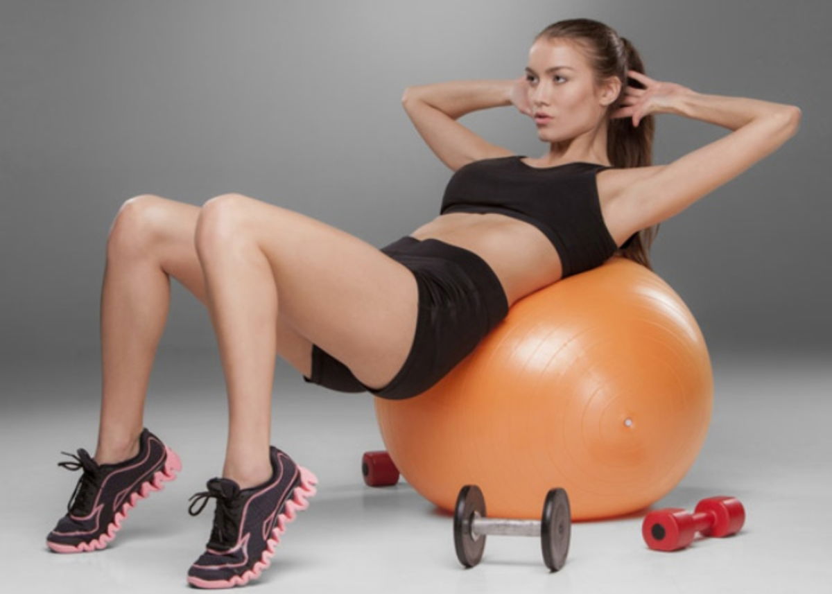Ejercicios fitball brazos