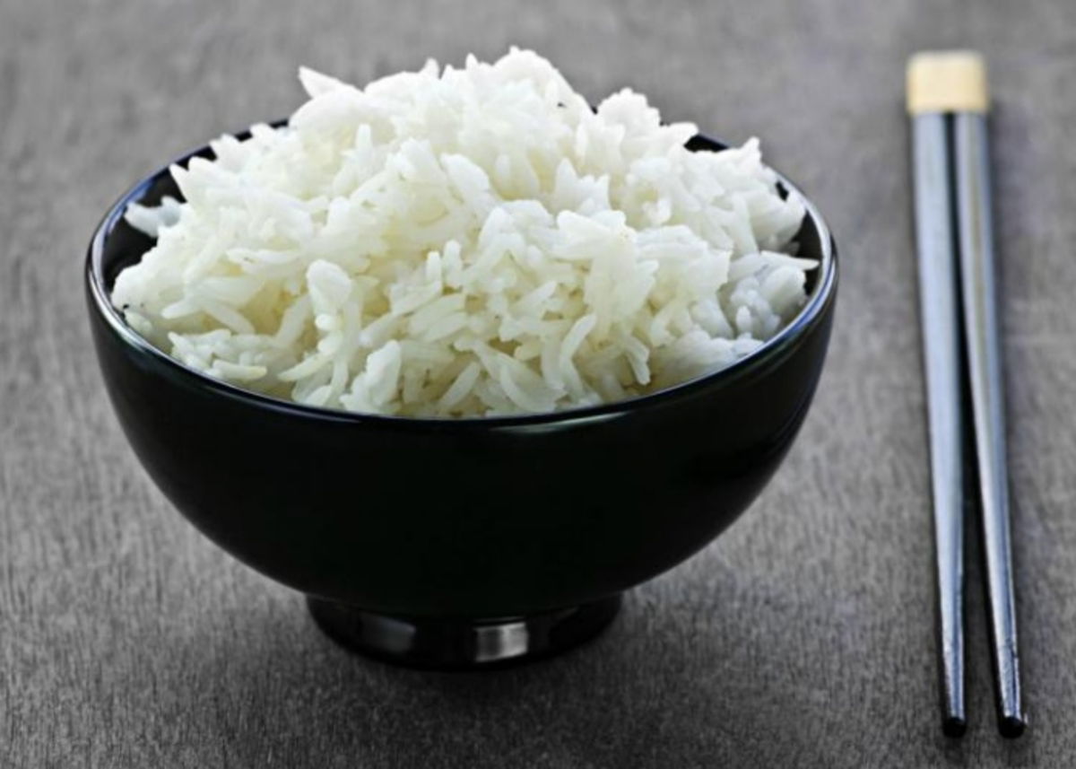 Arroz blanco salud