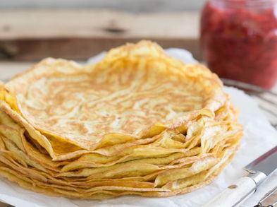 Crepes de coco bajas en carbohidratos