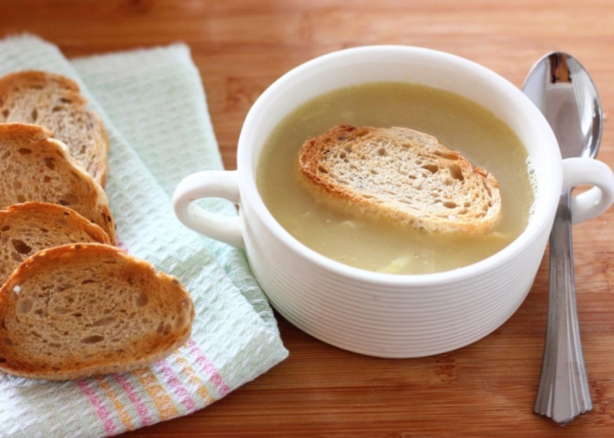 Sopa ajo cebolla