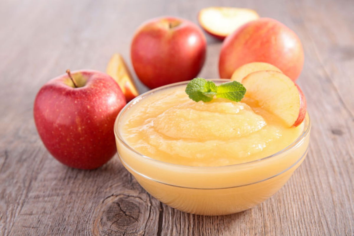Puré de manzana