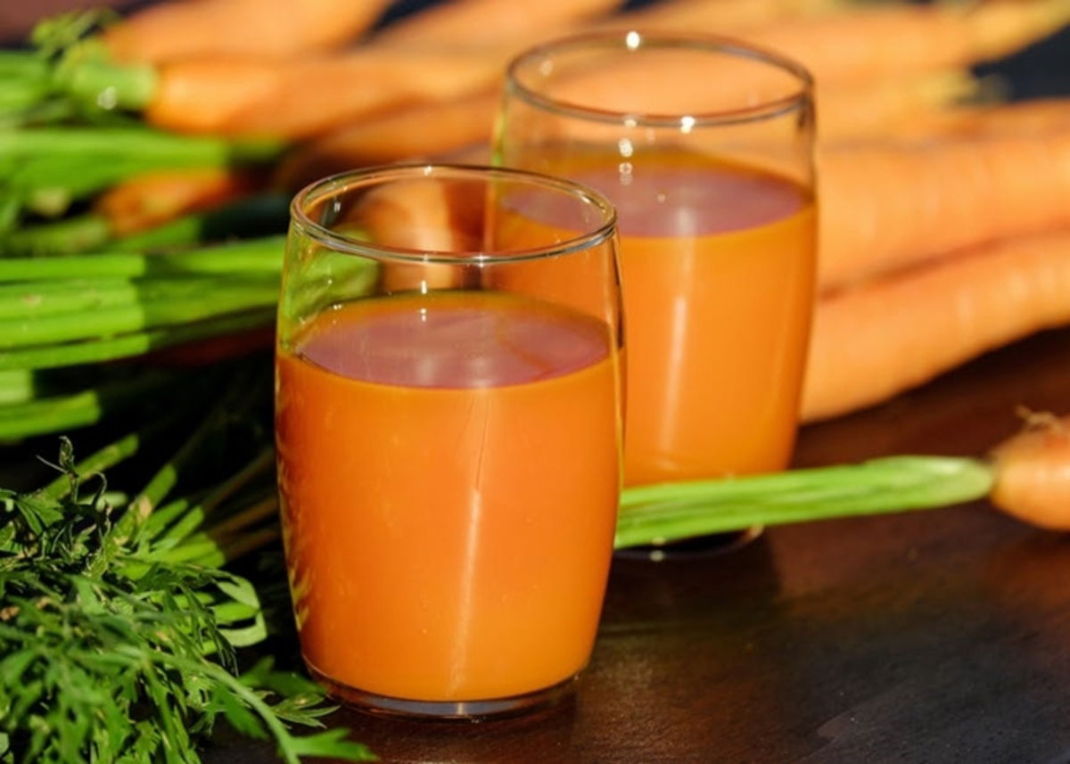 Zumo de zanahorias