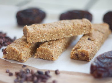 Barritas de avena y plátano, receta paso a paso