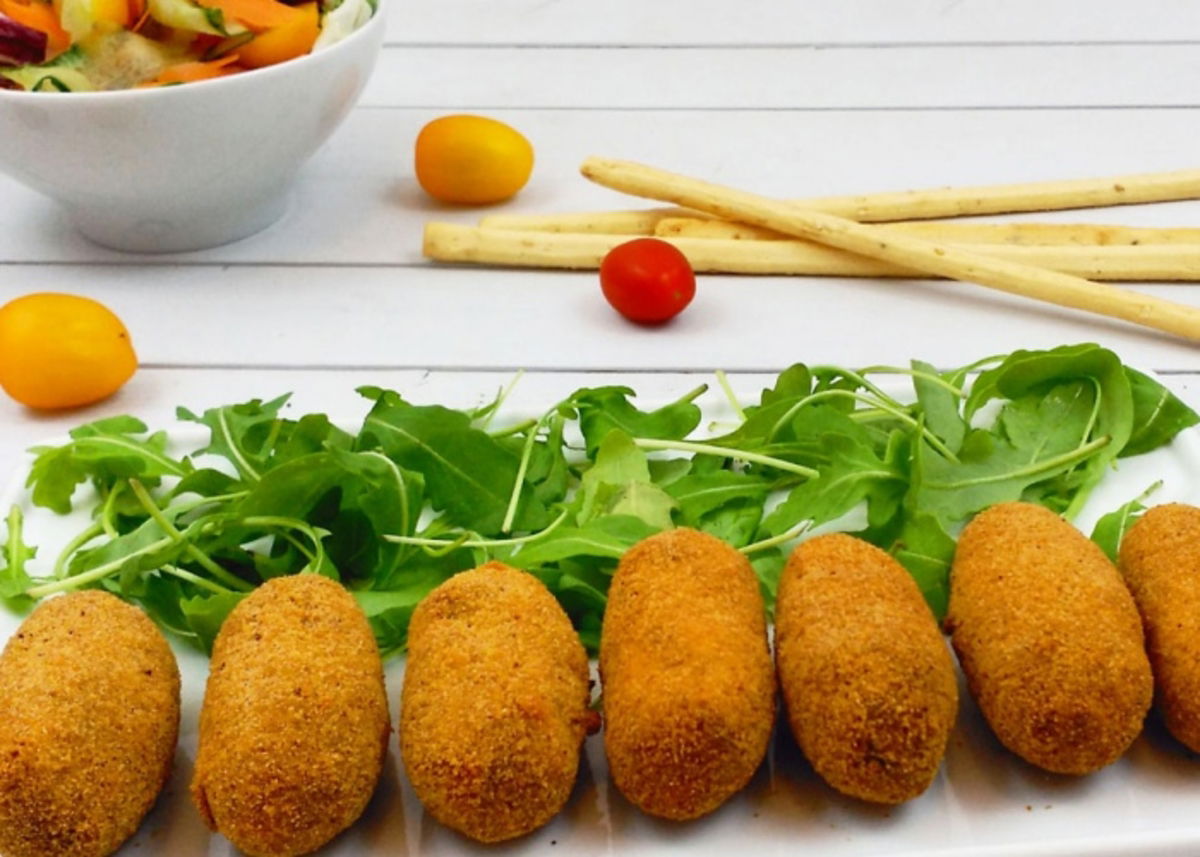 Croquetas veganas receta