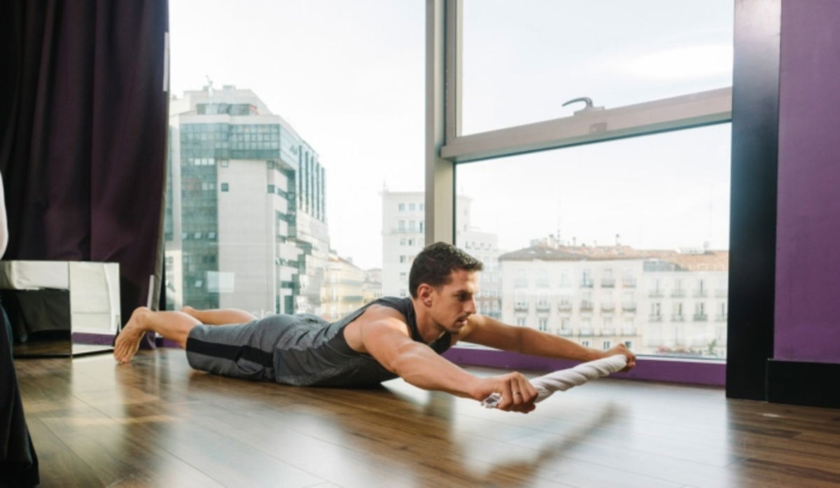 Entrenamiento toalla