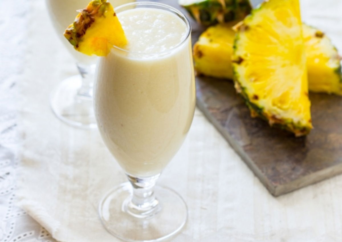 Piña lácteos