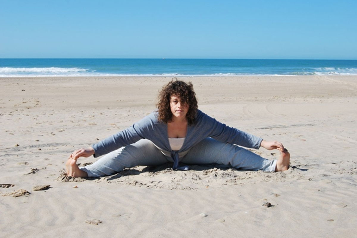 Postura del ángulo abierto