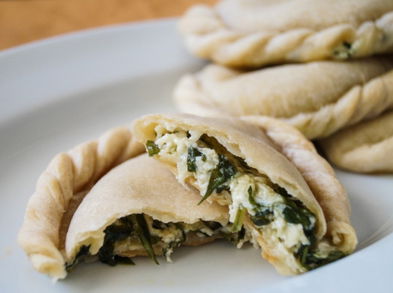 Empanadillas de espelta rellenas de vegetales