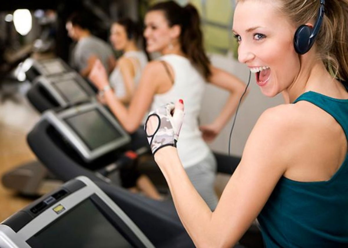 EEscuchar música caminadora