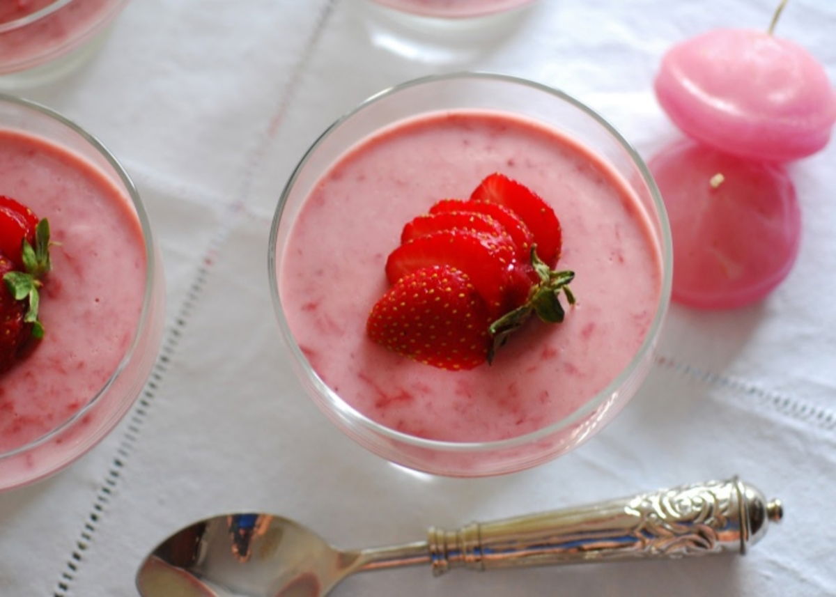 Gelatina de fresa, receta para cuidar el est\u00f3mago