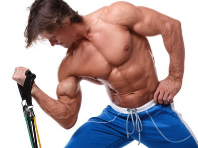 Tonifica los brazos con estos ejercicios con ligas