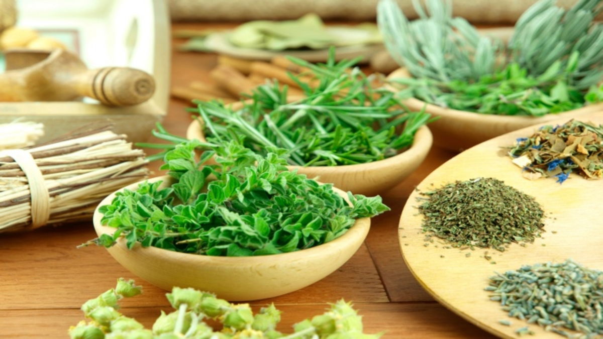 Hierbas caída cabello