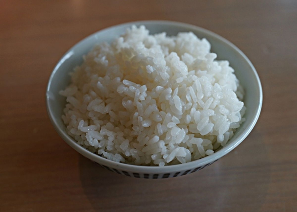 Arroz blanco cocido