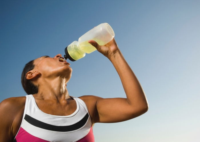 Persona con golpe de calor