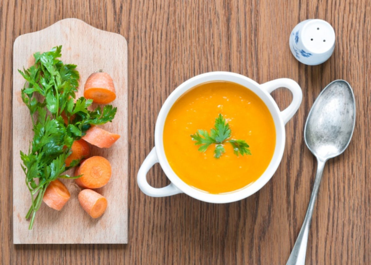 Crema zanahoria jengibre