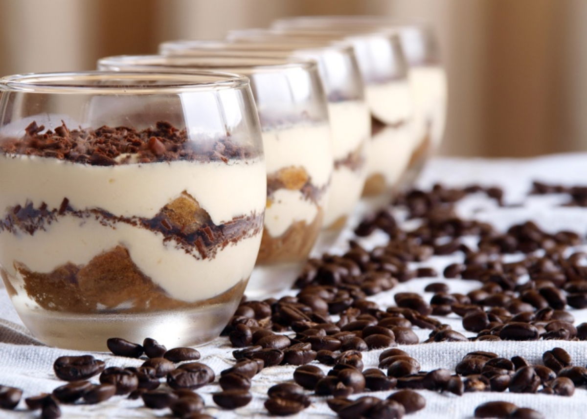 Tiramisú saludable