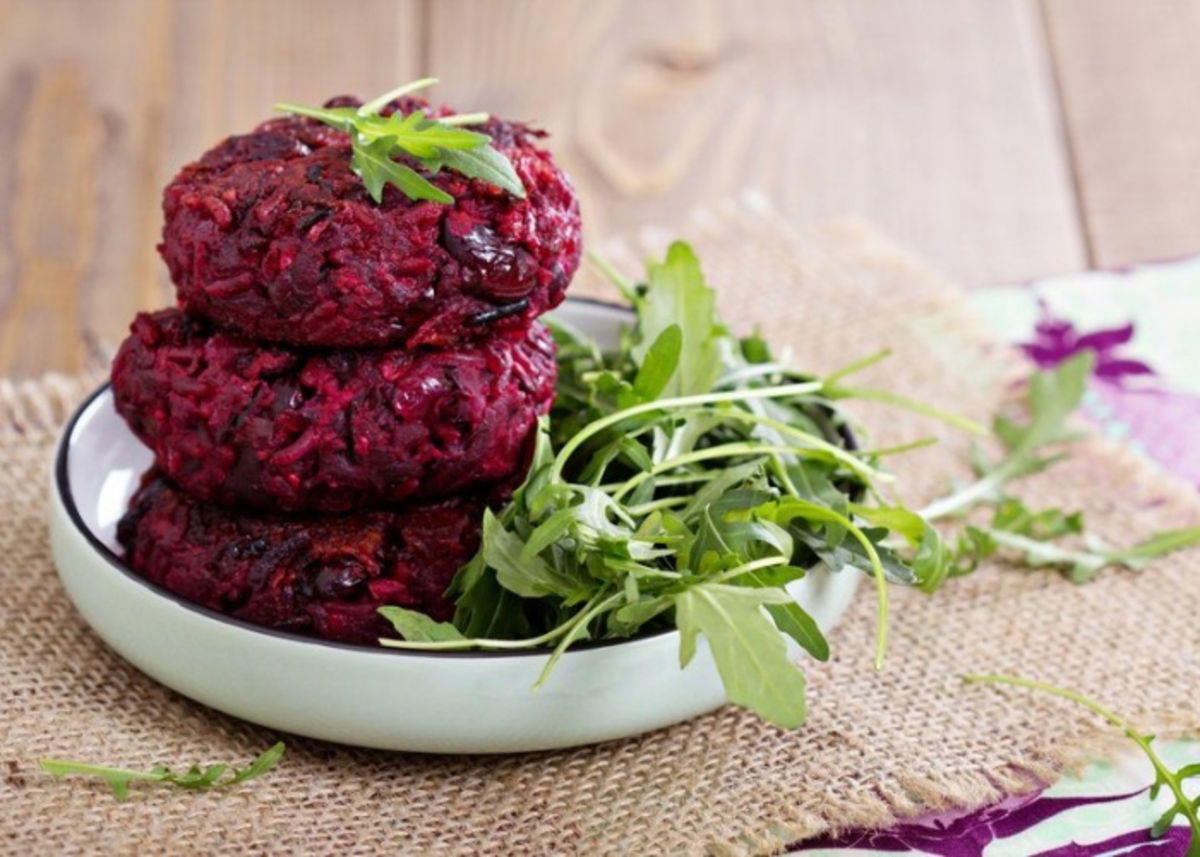 Hamburguesa remolacha