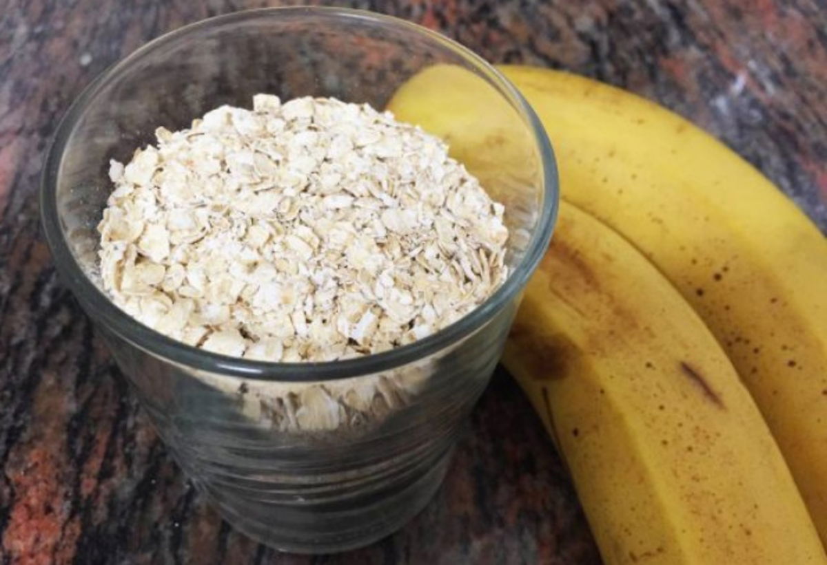 Plátano y avena