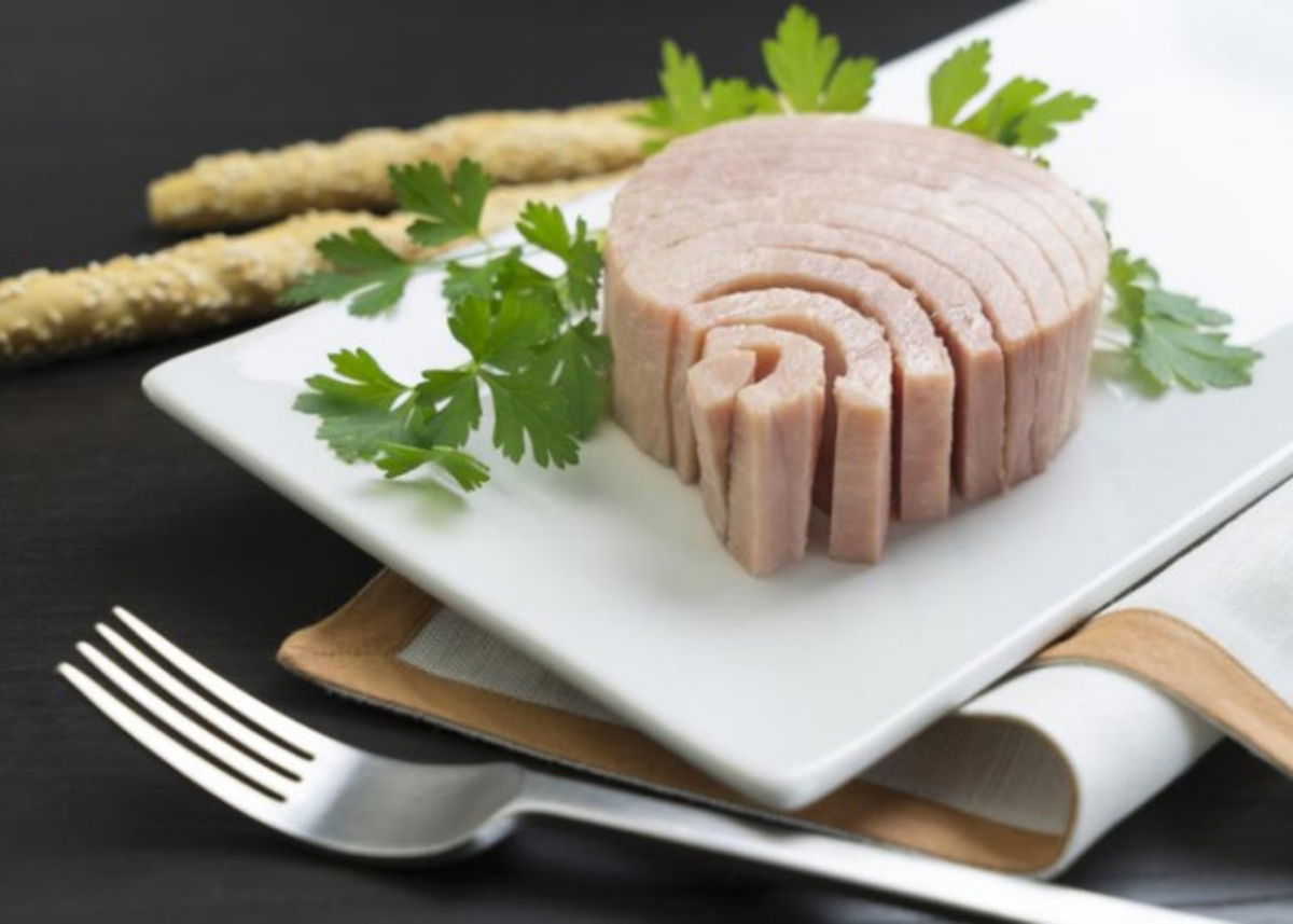 Plato con atún