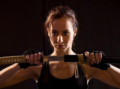 Entrenamiento con katana para bajar de peso
