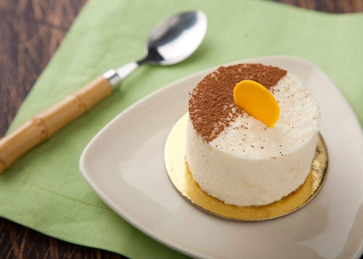 Pudín coco y cacao