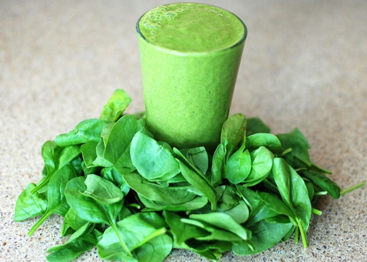 zumo de espinacas