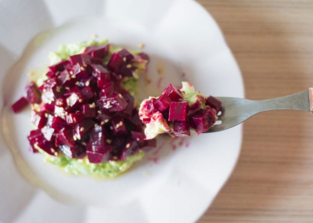 Ceviche remolacha