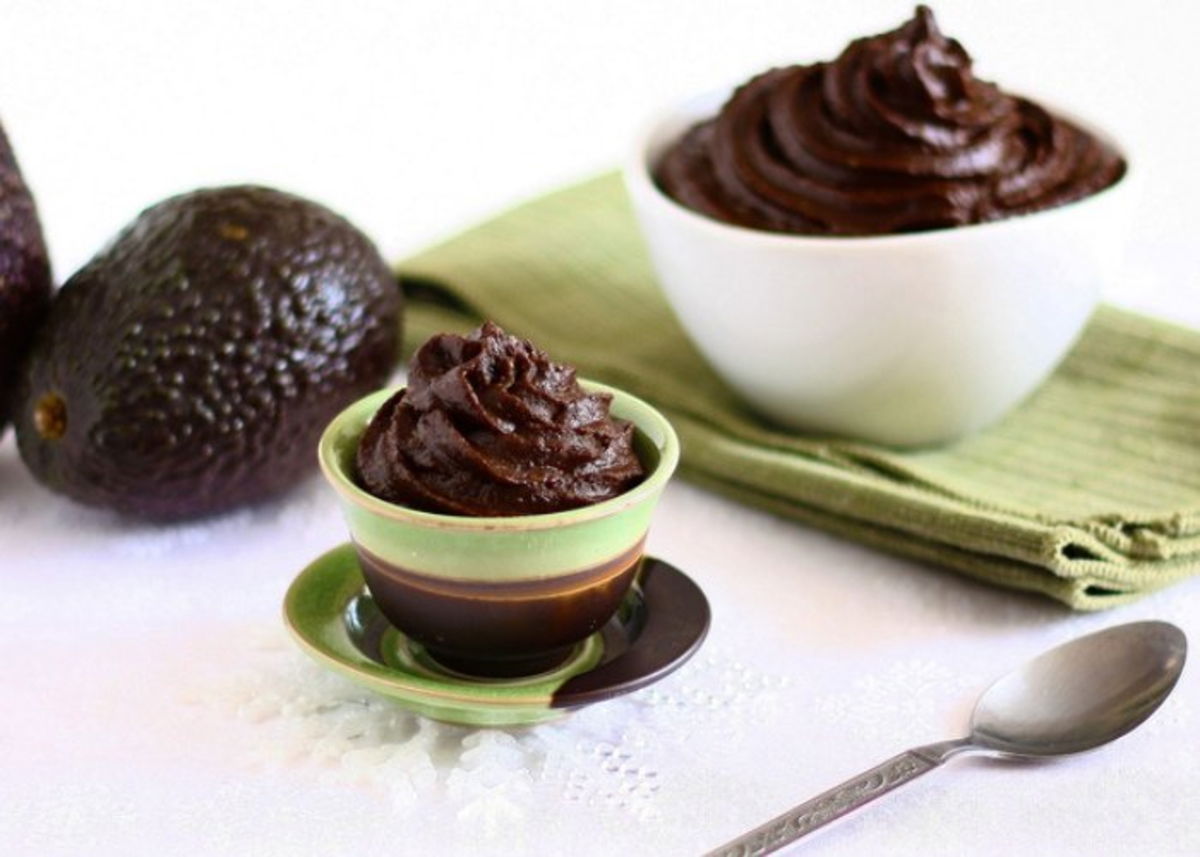 Mousse chocolate aguacate