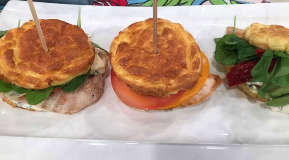 Emparedados pan nube