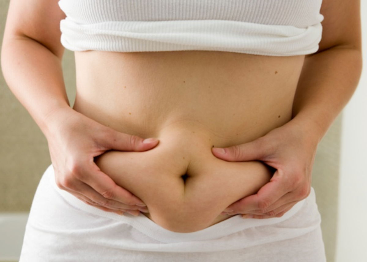 Persona grasa abdominal