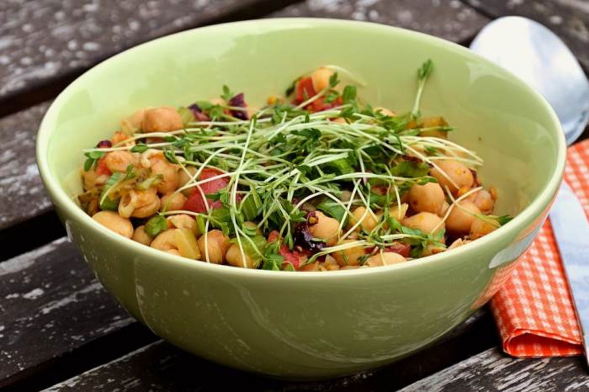 Ensalada garbanzos
