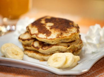Receta de panqueques o tortitas de plátano sin gluten