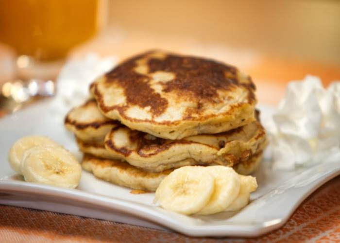 Panqueques plátano