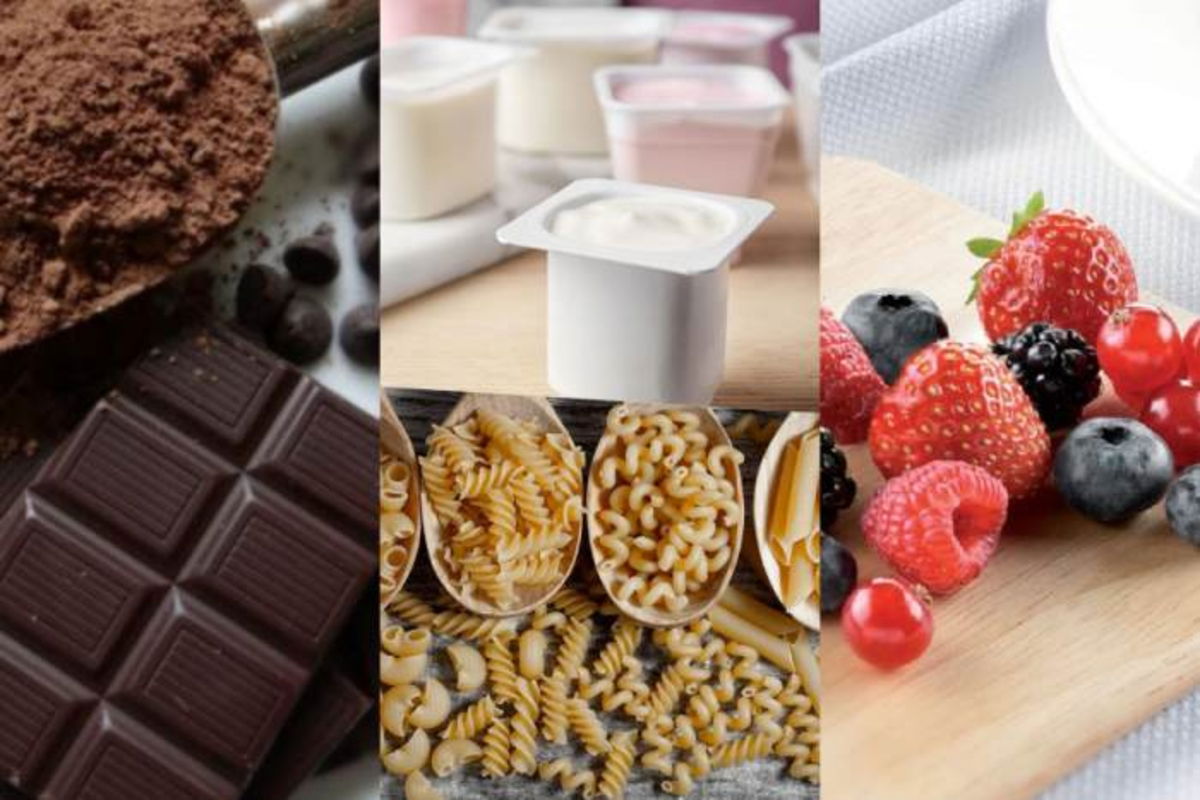 Alimentos saludables y dañinos