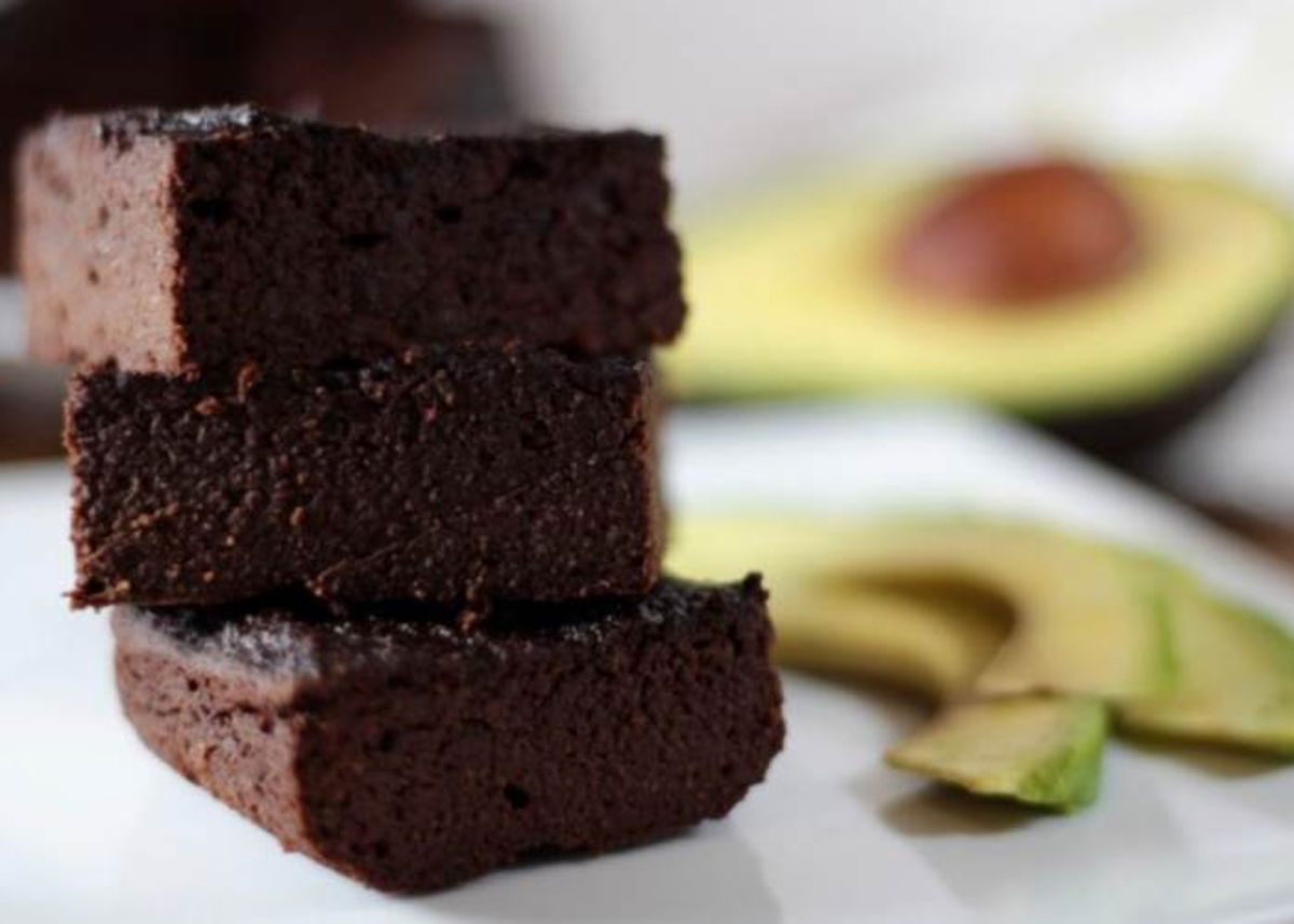 Brownie chocolate aguacate