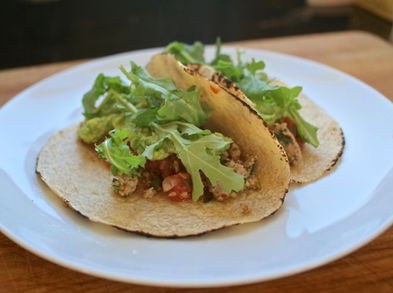 Receta de tacos de pavo para una cena saludable