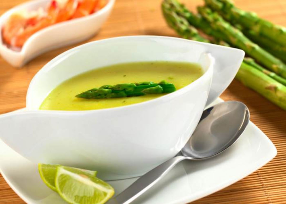 Crema espárragos