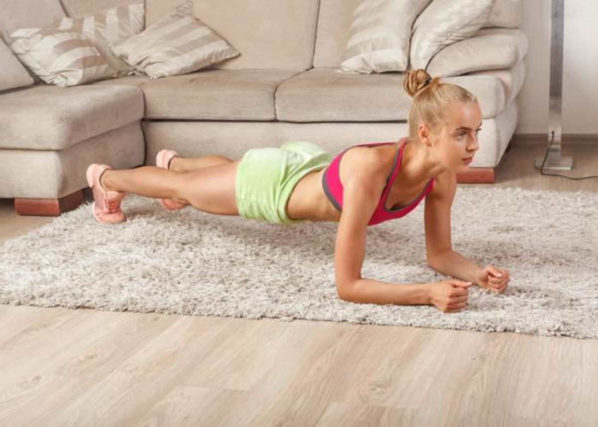 Mujer realizando ejercicio