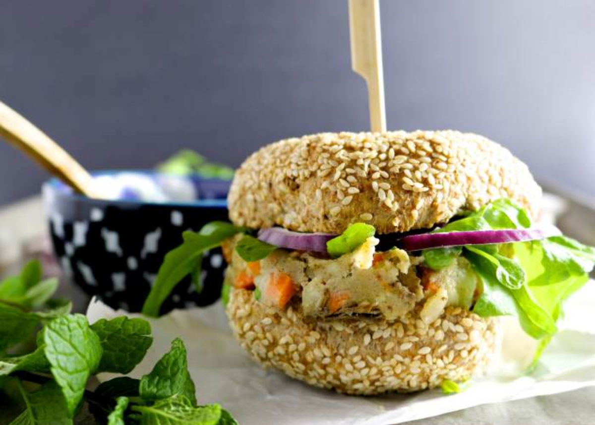 Hamburguesa de vegetales