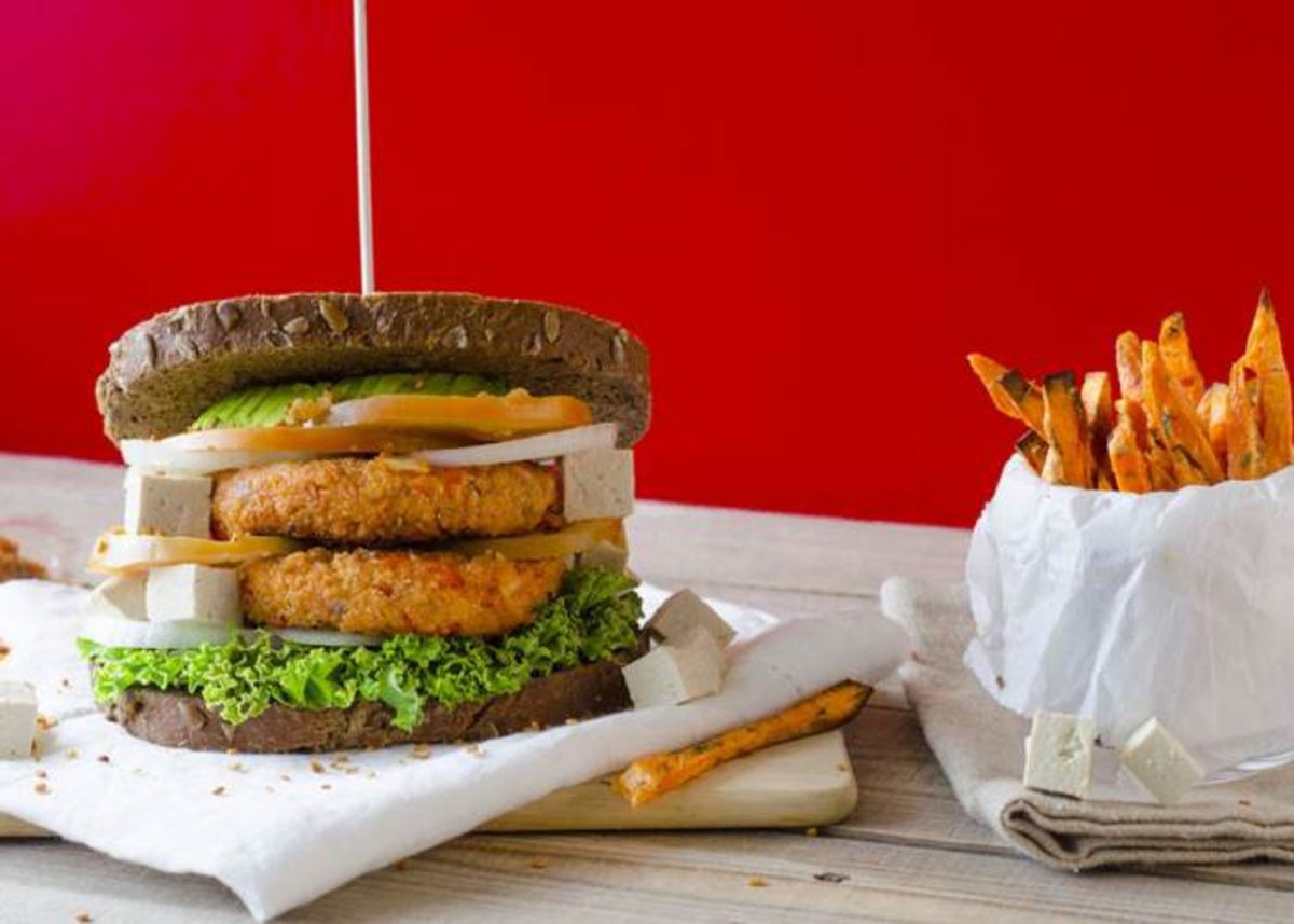 Hamburguesa vegana